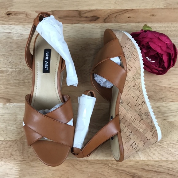 Nine West Dureen Platform Wedge Sandals - Picture 3 of 8